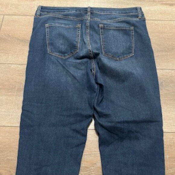 Nine West Women’s Jeans Size 14 Super Skinny Dark Wash Denim Pants - Picture 8 of 10